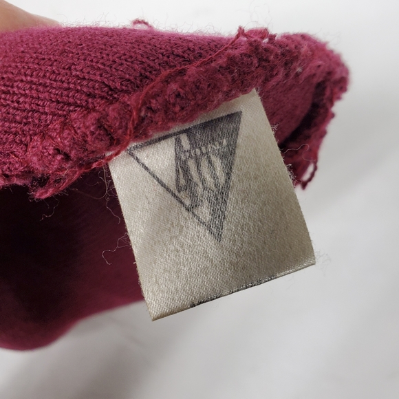 4 Point Unisex Maroon Aggies A&M Beanie Hat OS - Picture 3 of 4